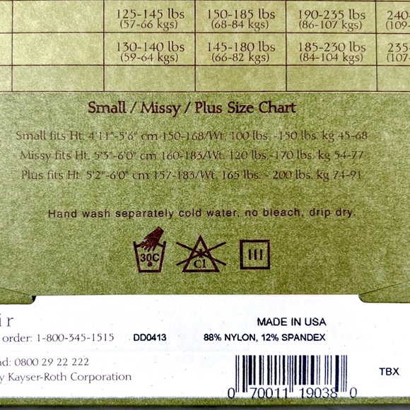 QVC Control Top Tights Legacy Legwear Opaque Blackberry/Purple Sz B A31857 USA - Picture 7 of 8